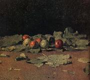 Ilia Efimovich Repin Apple still life and leaves china oil painting artist